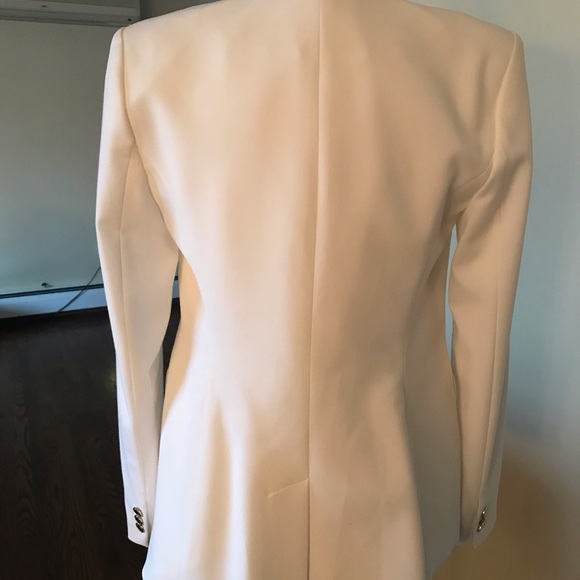 NWT Calvin Klein white suit jacket/blazer - Picture 2 of 6